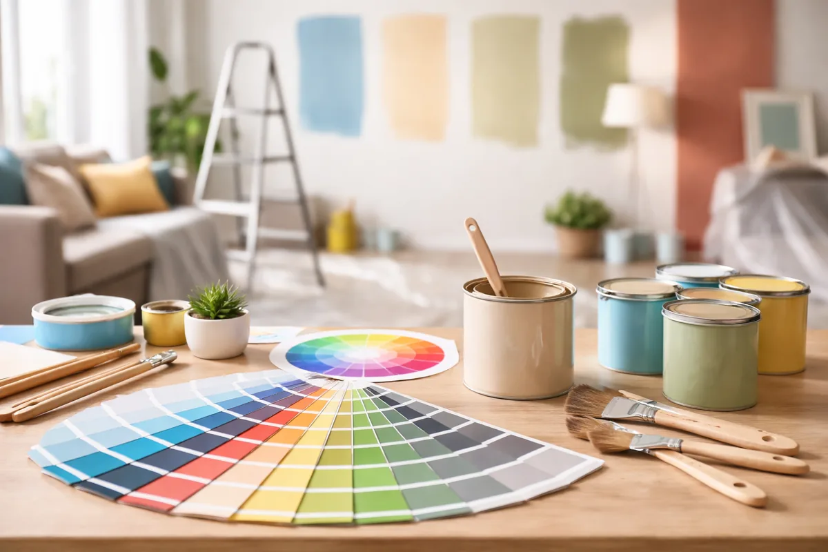 Comment choisir les couleurs pour peindre sa maison
