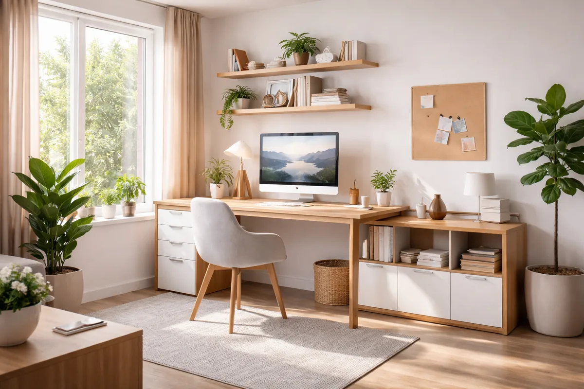 Comment aménager un bureau à domicile pour optimiser l'espace et la productivité